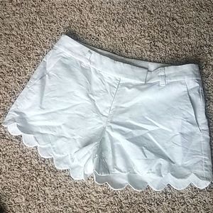 J.Crew Scalloped Shorts